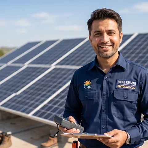 Abdul Rehman - Renewable Energy Consultant & Founder of kwtokwh.com